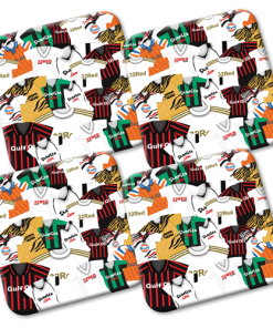 Swansea Retro Shirts Classic Kits Mash Coasters Pack Of 4