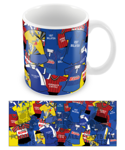 Cardiff Retro Shirt Classic Kit Mug Mash