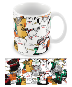 Swansea Retro Shirt Classic Kit Mug Mash