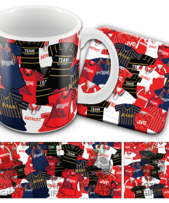 Aberdeen Retro Shirt Classic Kit Mash Mug and Coaster Set