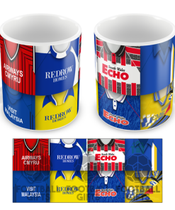 Cardiff Retro Shirt Montage Mug