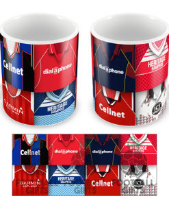 Middlesbrough Retro Shirt Montage Mug