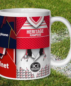 Alternative view of Middlesbrough Retro Shirt Montage Mug