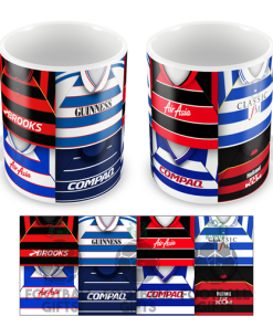 QPR Retro Shirt Montage Mug