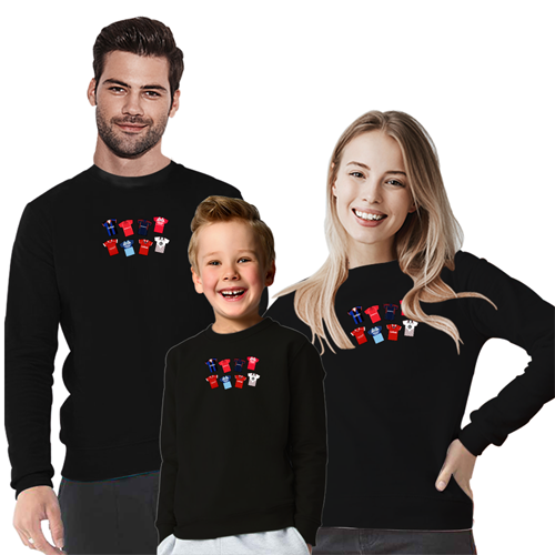 Middlesbrough Retro Kits Jumper Black Classic Kits