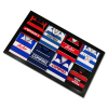 QPR Classic Shirts Retro Home & Away Shirts Kit Montage Bar Runner