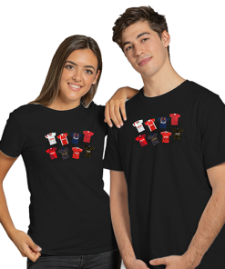 Aberdeen Retro Kits Black T-Shirt Classic Kits - Image 4