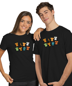 Wolves Retro Kits Black T-Shirt Classic Kits - Image 4