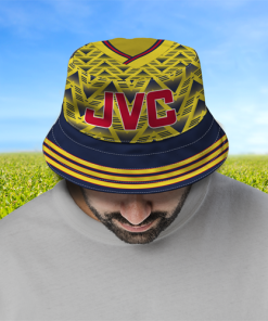 Arsenal Retro Away 1991 Shirt Bucket Hat Classic Kits