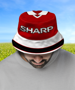 Man Utd Retro Home 1999 Shirt Bucket Hat Classic Kits