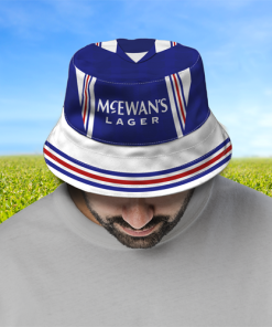Rangers Retro Home 1996 Shirt Bucket Hat Classic Kits