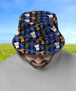 Leicester Retro Shirt Bucket Hat Classic Kits