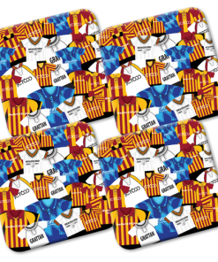 Bradford Retro Shirts Classic Kits Mash Coasters Pack Of 4