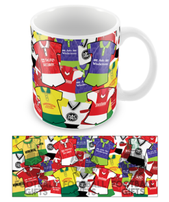 Bristol City Retro Shirt Classic Kit Mug Mash