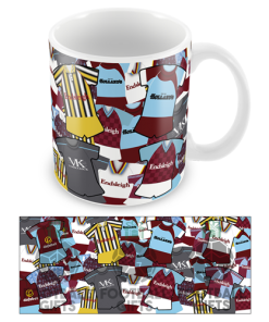Burnley Retro Shirt Classic Kit Mug Mash