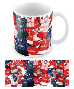 Charlton Retro Shirt Classic Kit Mug Mash