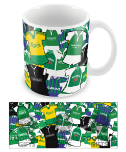 Hibs Retro Shirt Classic Kit Mug Mash