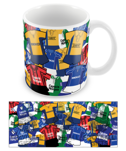 Millwall Retro Shirt Classic Kit Mug Mash