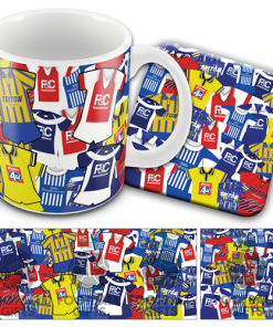 Birmingham Retro Shirt Classic Kit Mash Mug and Coaster Set