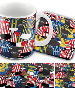 Brentford Retro Shirt Classic Kit Mash Mug and Coaster Set