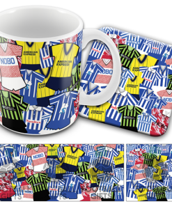 Brighton Retro Shirt Classic Kit Mash Mug and Coaster Set