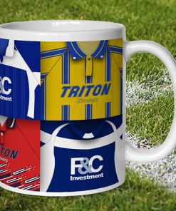 Alternative view of Birmingham City Retro Shirt Montage Mug