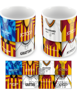 Bradford Retro Shirt Montage Mug
