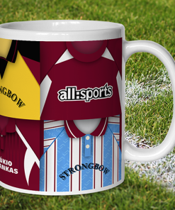 Alternative view of Hearts Retro Shirt Montage Mug