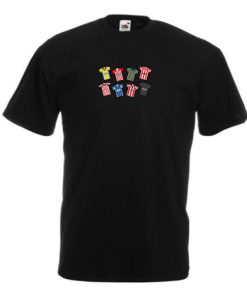 Brentford Retro Kits Black T-Shirt Classic Kits