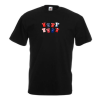 Charlton Retro Kits Black T-Shirt Classic Kits