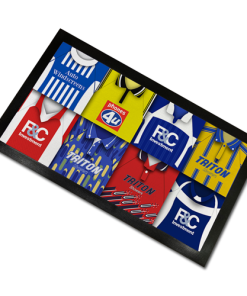 Birmingham Classic Shirts Retro Home & Away Shirts Kit Montage Bar Runner