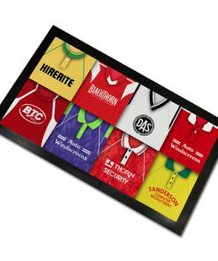 Bristol City Classic Shirts Retro Home & Away Shirts Kit Montage Bar Runner
