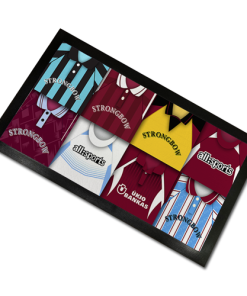 Hearts Classic Shirts Retro Home & Away Shirts Kit Montage Bar Runner