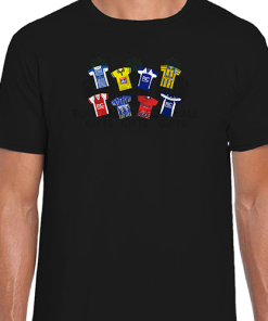 Birmingham City Retro Kits Black T-Shirt Classic Kits