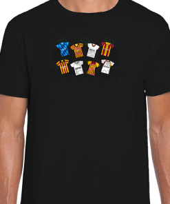 Bradford City Retro Kits Black T-Shirt Classic Kits