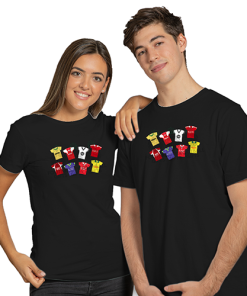 Bristol City Retro Kits Black T-Shirt Classic Kits - Image 4