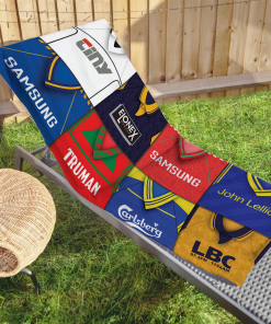 Wimbledon Classic Kits Montage Retro Shirt Beach Towel