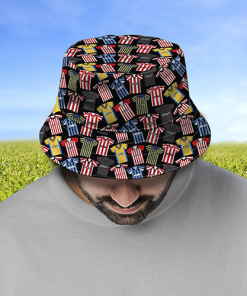 Brentford Retro Shirt Bucket Hat Classic Kits