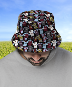 Burnley Retro Shirt Bucket Hat Classic Kits