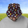 Hearts Retro Shirt Bucket Hat Classic Kits