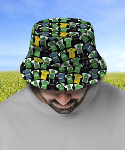 Hibs Retro Shirt Bucket Hat Classic Kits