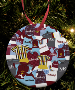 Burnley Retro Mash Christmas Tree Decoration Classic Kits