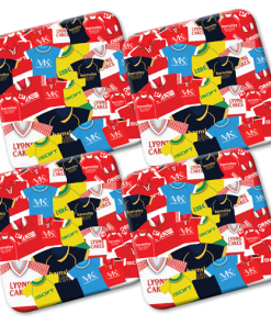 Barnsley Retro Shirts Classic Kits Mash Coasters Pack Of 4