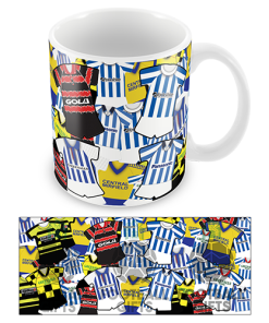 Huddersfield Retro Shirt Classic Kit Mug Mash