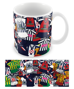 West Brom Retro Shirt Classic Kit Mug Mash
