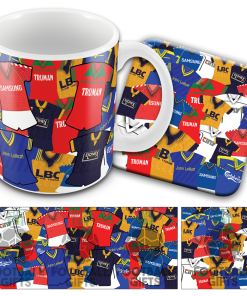Wimbledon Retro Shirt Classic Kit Mash Mug and Coaster Set