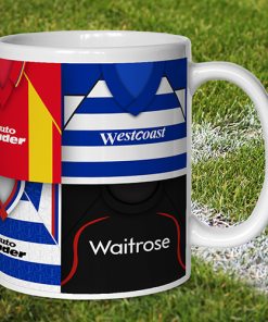 Alternative view of Reading Retro Shirt Montage Mug