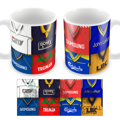 Wimbledon Retro Shirt Montage Mug