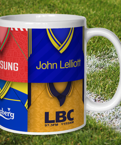 Alternative view of Wimbledon Retro Shirt Montage Mug