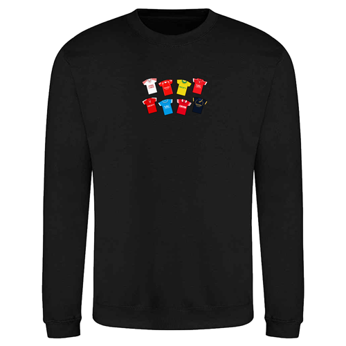 Barnsley Retro Kits Jumper Black Classic Kits - Image 2